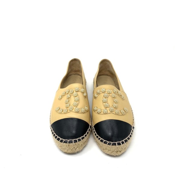 CHANEL Shoes - ❌SOLD❌Chanel Embellished CC Espadrilles